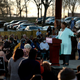 Georgia gubernatorial Democratic candidate Stacey Abrams speaks during a campaign rally on March 14, 2022, in Atlanta, Georgia.